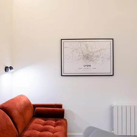 아파트 Le Terrazzo - Elegant & Cosy- Pentes De La Croix Rousse 리옹